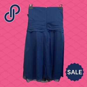 Blue Dress Size 10 From David's Bridal with Original Tags - Marine F14 DIM